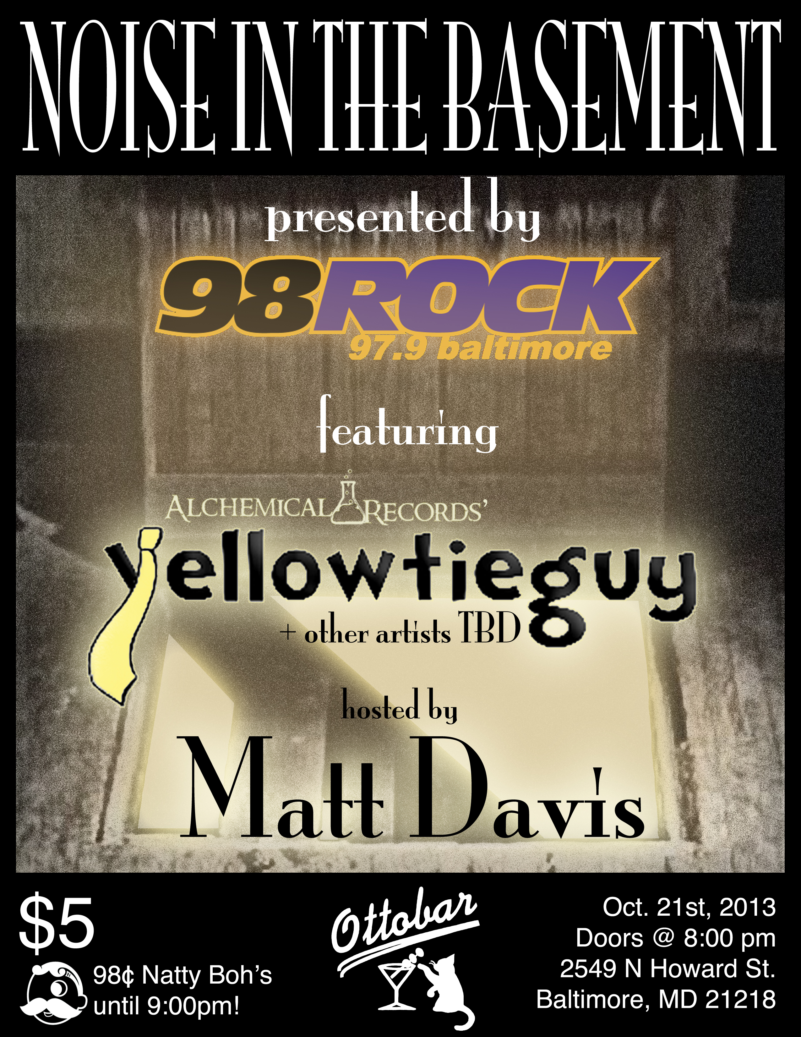 YTG at 98 Rocks Noise in the Basement