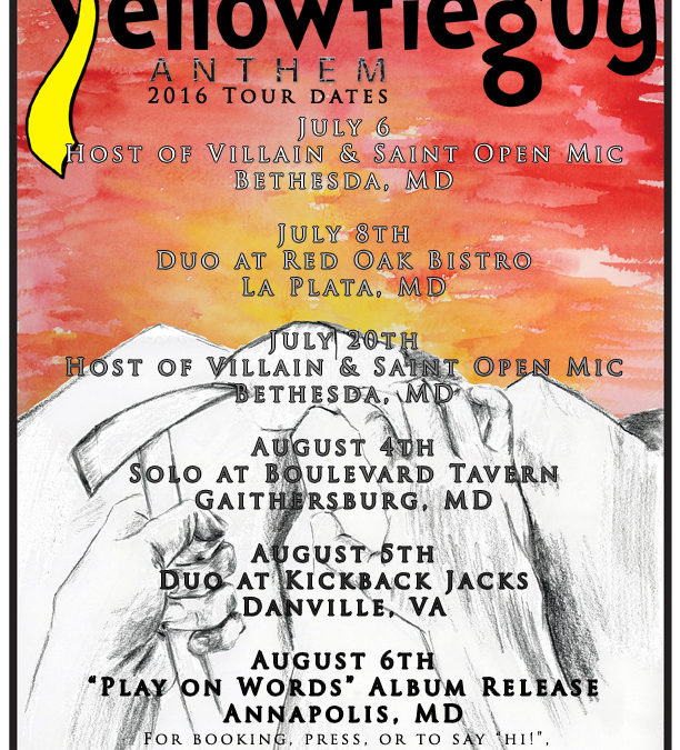 YellowTieGuy at Kick Back Jacks’s Danville August 5, 2016