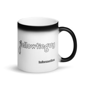 YTG "Information" Matte Black Magic Mug